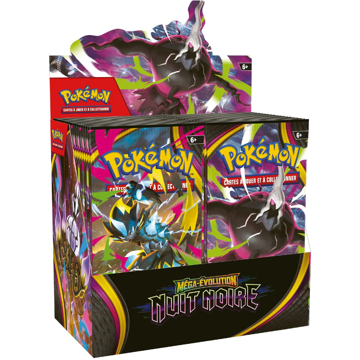 Display Pokémon Méga-Évolution Nuit Noire FR 36 boosters