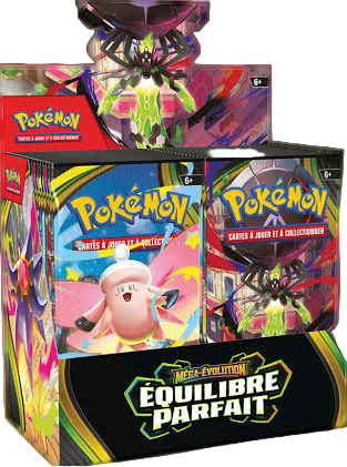 Display Pokémon Méga-Évolution Équilibre Parfait ENG 36 Boosters