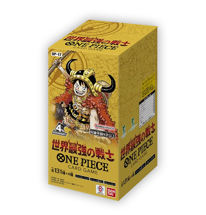 Display One Piece Card Game OP-17 The World's Strongest Warriors officiel Bandai