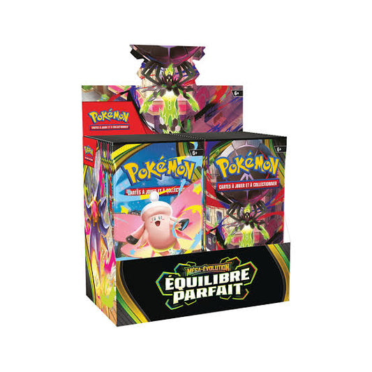 Display Pokémon Méga-Évolution Équilibre Parfait - 36 Boosters FR